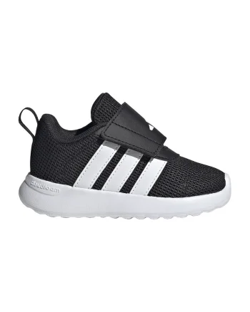 Pantofi VL Move de plasa si piele ecologica cu velcro, Negru/Alb optic