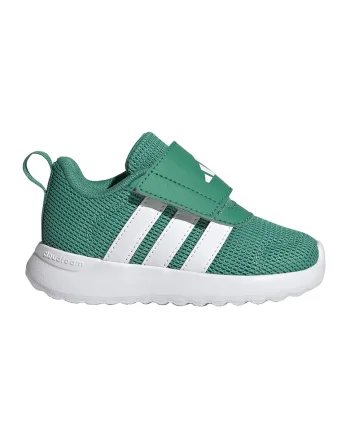 Pantofi VL Move de plasa si piele ecologica cu velcro, Alb/Verde smarald