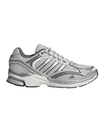 Pantofi sport Spiritain 2000 cu insertii din plasa, Alb murdar/Argintiu