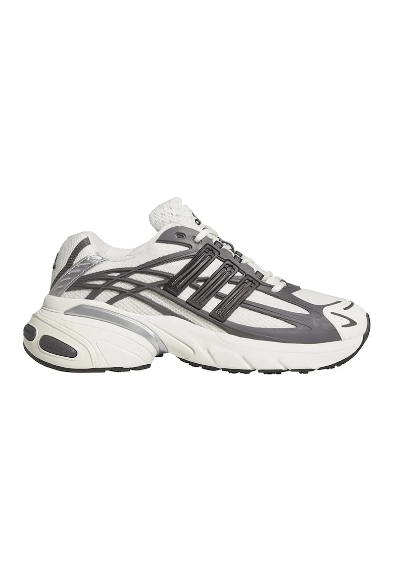 Pantofi sport unisex Adistar XLG 2.0 de plasa cu detalii reflectorizante, Alb/Gri inchis