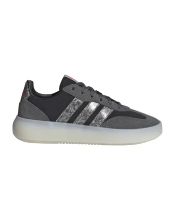 Pantofi sport Barreda Decode cu insertii din piele intoarsa, Negru/Verde inchis