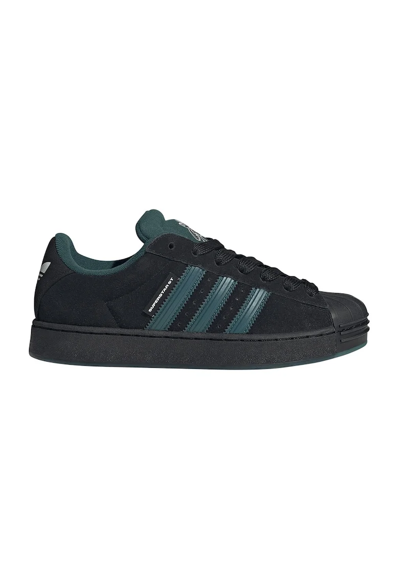 Pantofi sport Superstar ST low-cut, Negru/Verde smarald