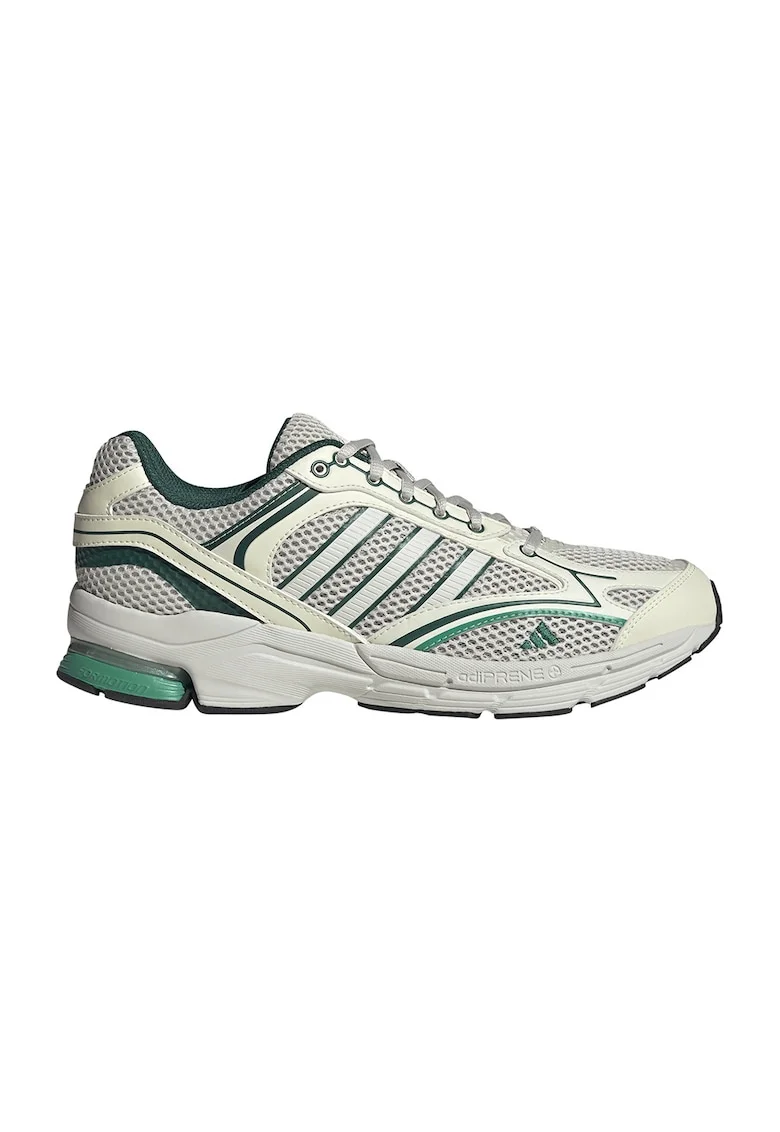 Pantofi sport Spiritain 2000 cu insertii din plasa, Verde/Gri deschis/Ecru