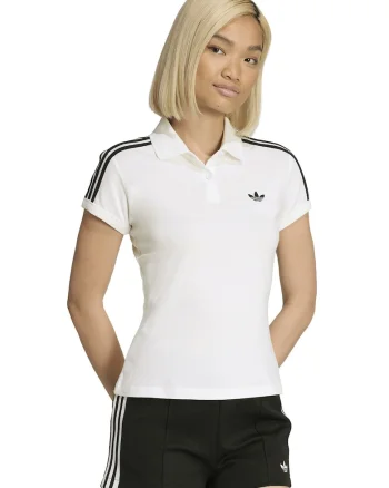 Tricou polo cu croiala slim fit si logo, Alb