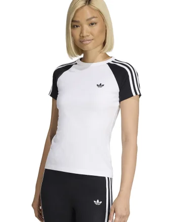 Tricou slim fit Essentials, Alb optic/Black Onyx