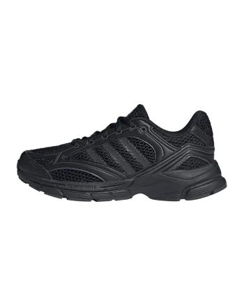 Pantofi sport Spiritain din piele ecologica cu insertii din material textil, Negru