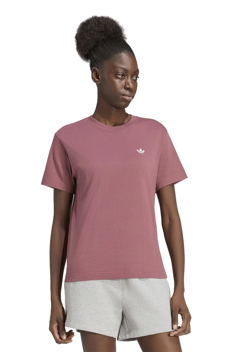 Tricou din bumbac Essentials, Rosu prafuit