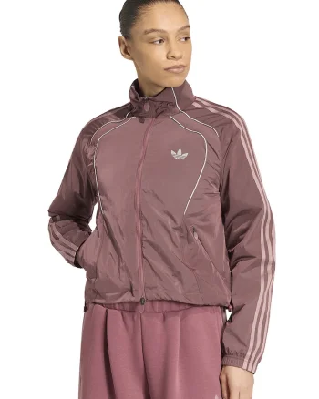 Bluza de trening regular fit cu fermoar TeamGeist, Rosu prafuit