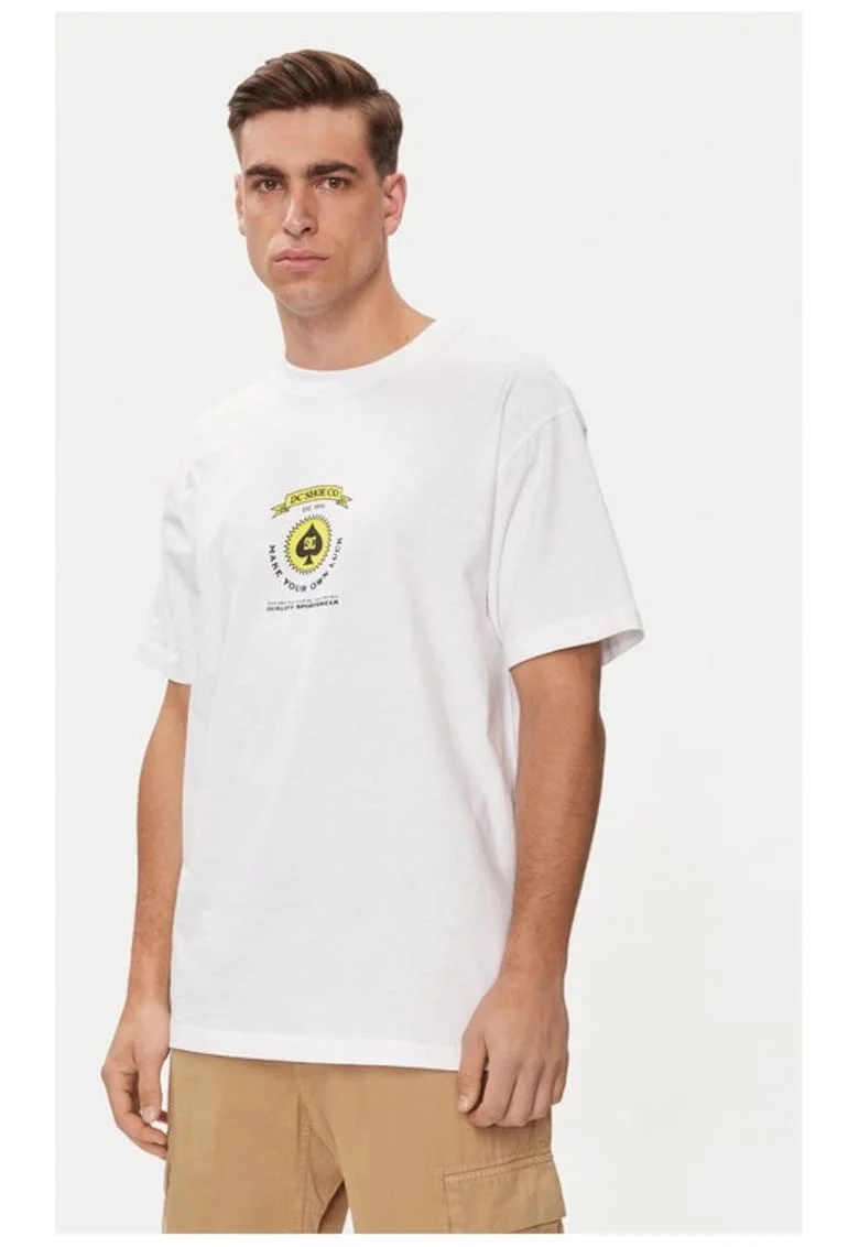 Tricou barbati,  65929, Bumbac, Alb