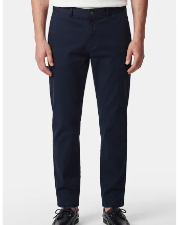Pantaloni chino cu croiala dreapta, Albastru ultramarin