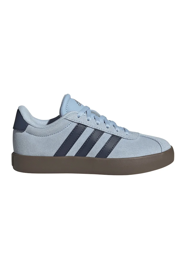 Pantofi sport VL Court 3.0 de piele intoarsa, Albastru pastel