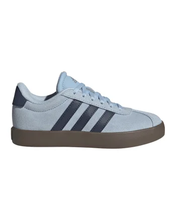Pantofi sport VL Court 3.0 de piele intoarsa, Albastru pastel