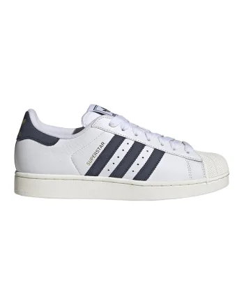 Pantofi sport Superstar II de piele, Alb