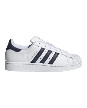 Pantofi sport Superstar II de piele, Alb optic