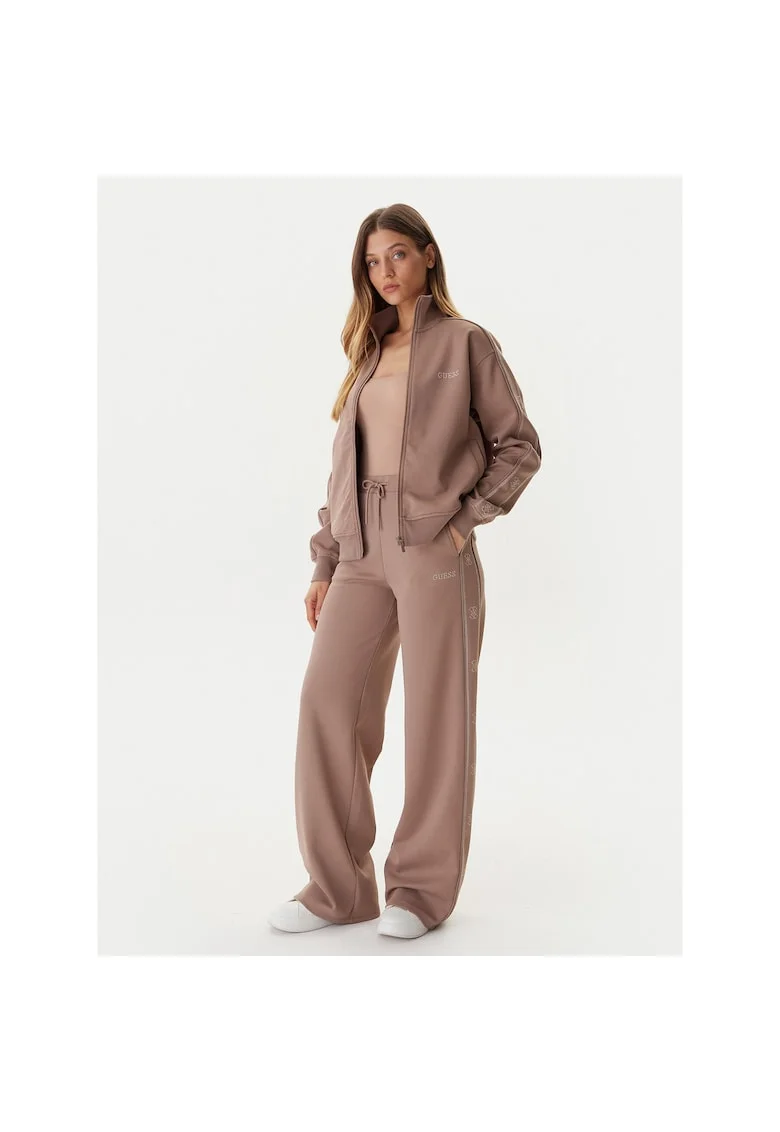Pantaloni sport dama  culoare bej, trening