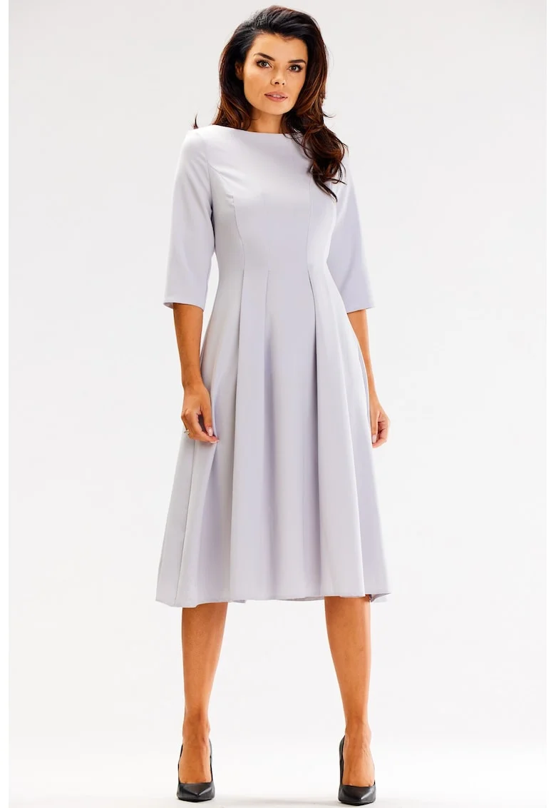 Midi Rochie Maneca trei sferturi A620