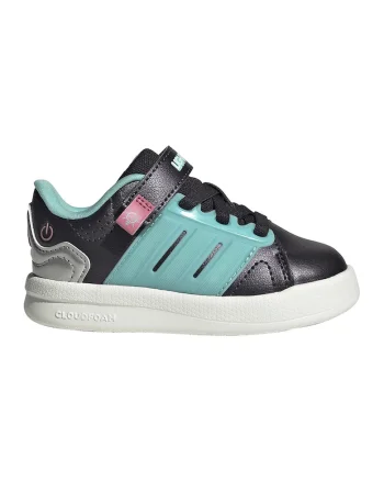 Pantofi sport Lightorama cu lumini LED, Negru/Albastru aquamarin