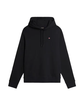 Hanorac regular-fit din bumbac Balis, Negru