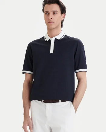 Tricou barbati  bumbac, bleumarin