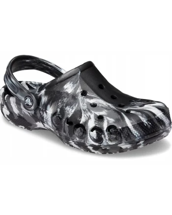 Saboti Femei,  Baya Marbled Clog, Croslite, Negru