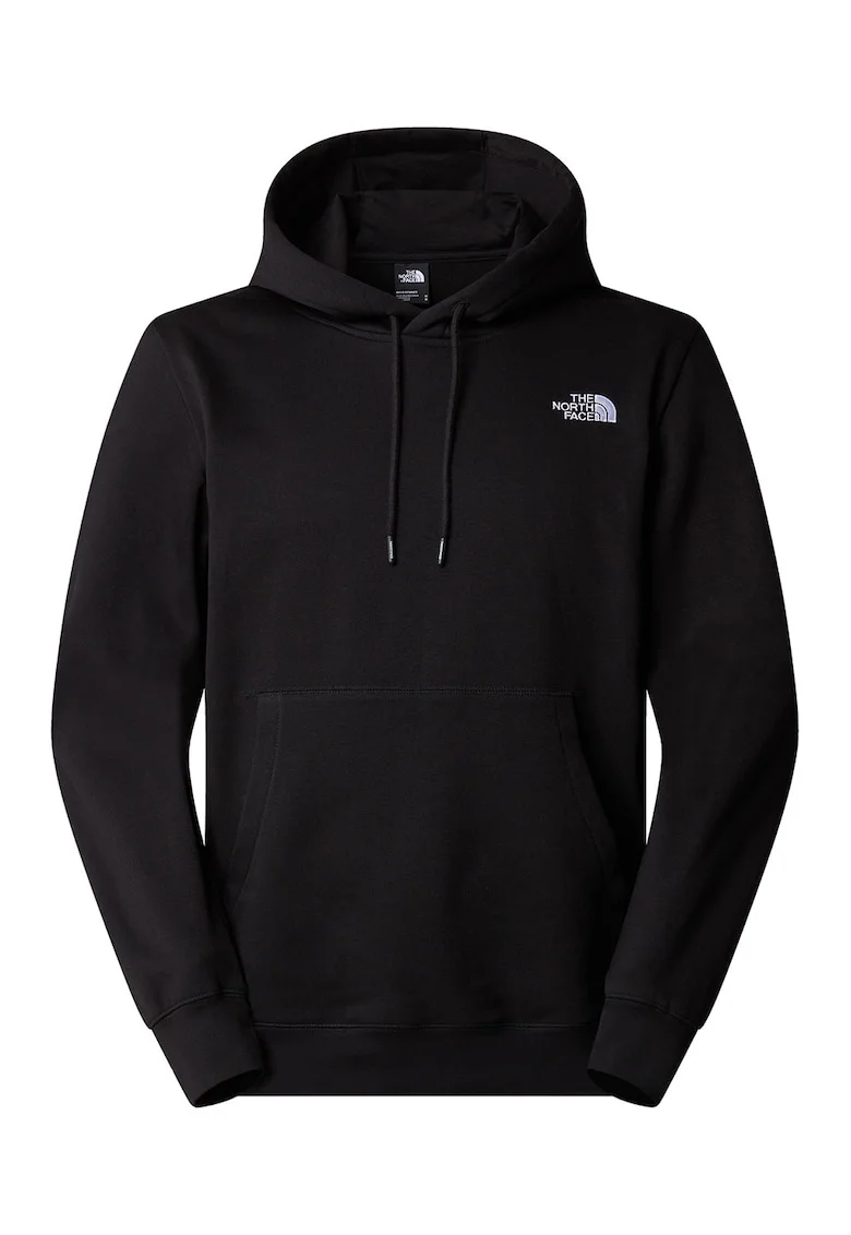Hanorac relaxed fit Essential, Negru