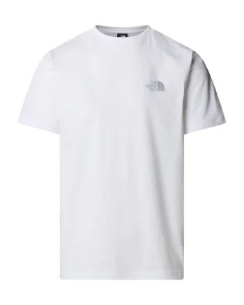 Tricou  Ss Reflective Box Nse Tee NF0A8C4VU2H1 Barbati Alb, Alb