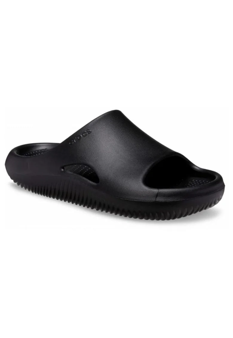 Papuci Femei,  Mellow Recovery 208392 Slide, Negru, Maro