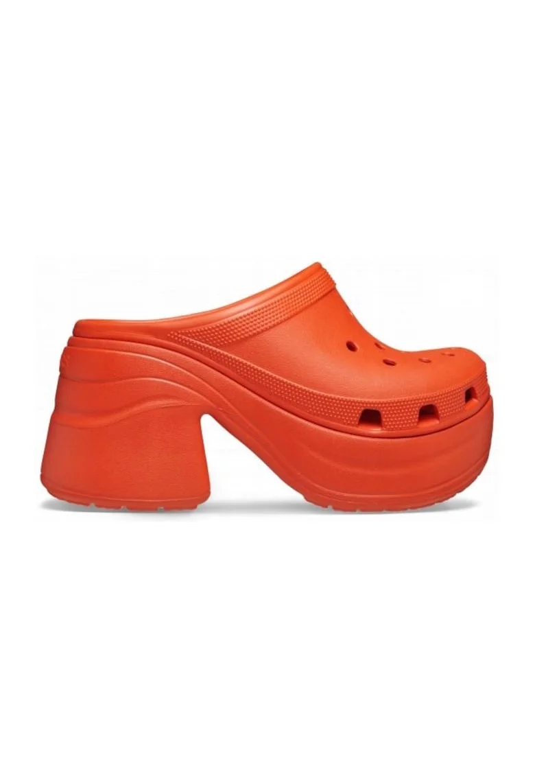 Saboti Femei,  Siren 208547 Clog, Rosu, Roz