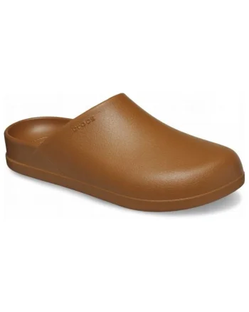 Saboti Femei,  Dylan 209366 Clog, Maro, Bej