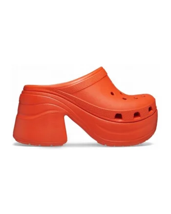 Saboti Femei,  Siren 208547 Clog, Rosu, Verde