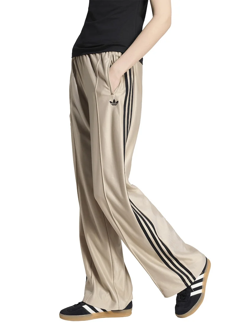 Pantaloni de trening lejeri cu buzunare cu fermoar Firebird, Bej