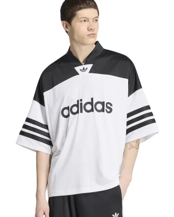 Tricou lejer Adicolor, Alb/Negru