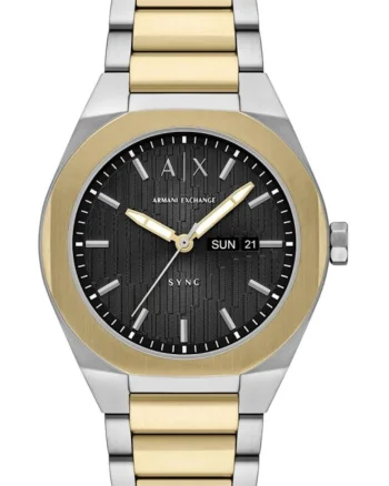 Ceas barbatesc  AX4298 Quartz Auriu