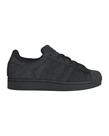 Pantofi sport Superstar II din piele intoarsa, Negru