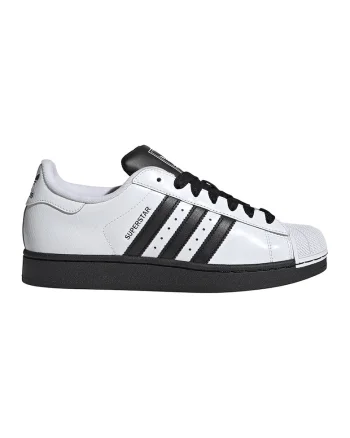 Pantofi sport Superstar din piele, Alb