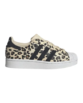 Pantofi sport Superstar II cu model, Negru/Bej deschis