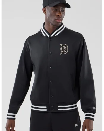 Jacheta bomber Detroit Tigers MLB, Negru