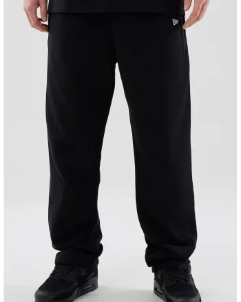 Pantaloni de trening lejeri cu buzunare cu fermoar, Negru