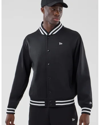 Jacheta bomber cu dungi, Negru