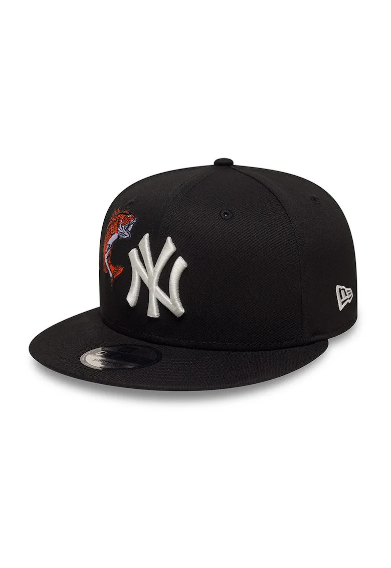 Sapca cu capsa pe partea din spate si broderie 9FIFTY NY Yankees, Negru