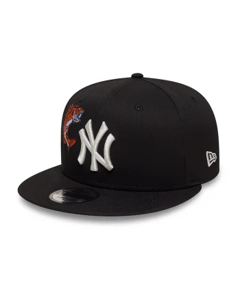 Sapca cu capsa pe partea din spate si broderie 9FIFTY NY Yankees, Negru