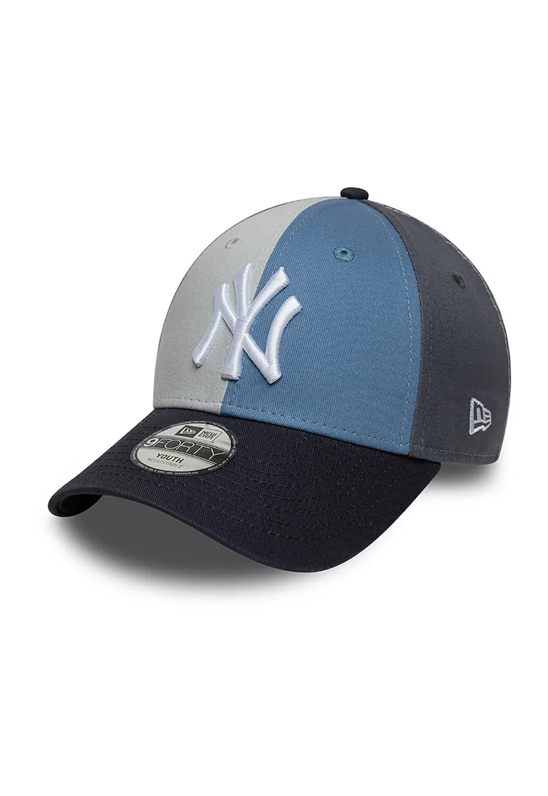 Sapca cu model colorblock New York Yankees, Gri/Bleumarin
