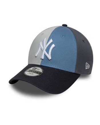 Sapca cu model colorblock New York Yankees, Gri/Bleumarin