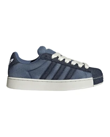 Pantofi sport Superstar cu aspect de denim, Albastru inchis