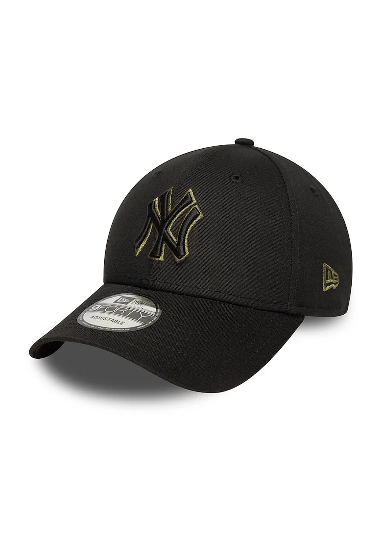 Sapca cu logo brodat Team Outline 9Forty, Negru