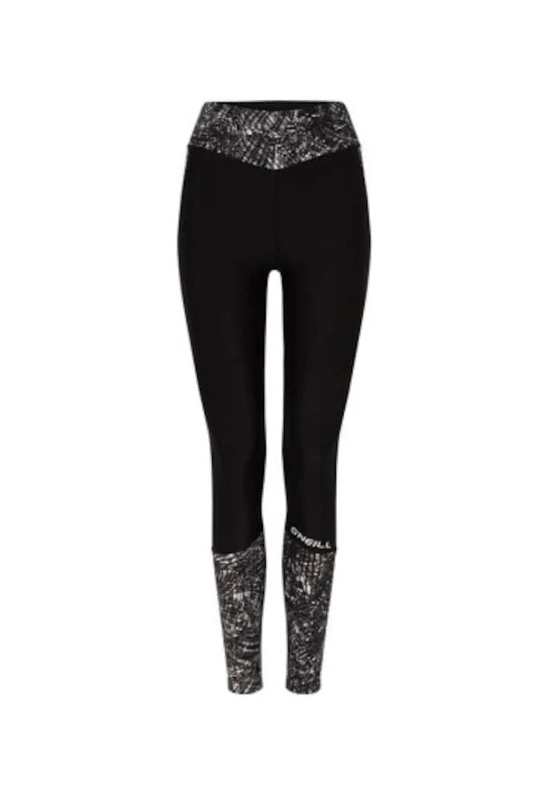 Pantaloni  Hyperdry Printed Leggings Femei, Negru, Negru