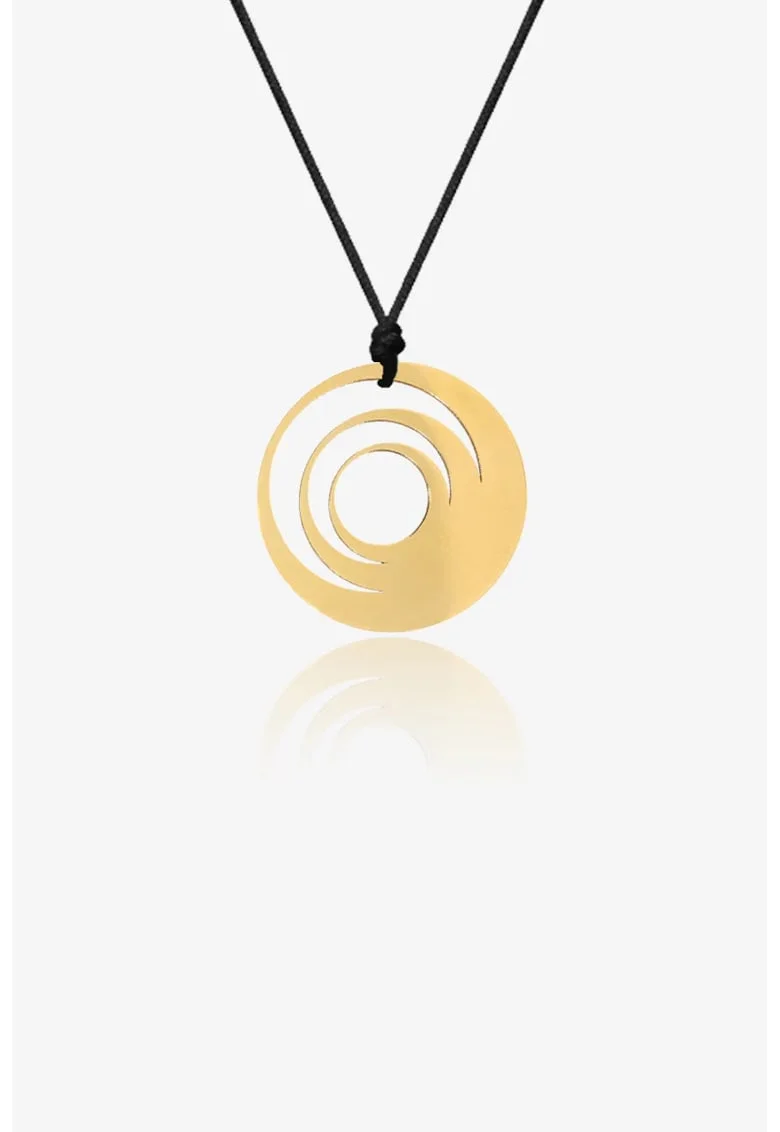 Pandantiv Eclipse din aur 14K,  Design