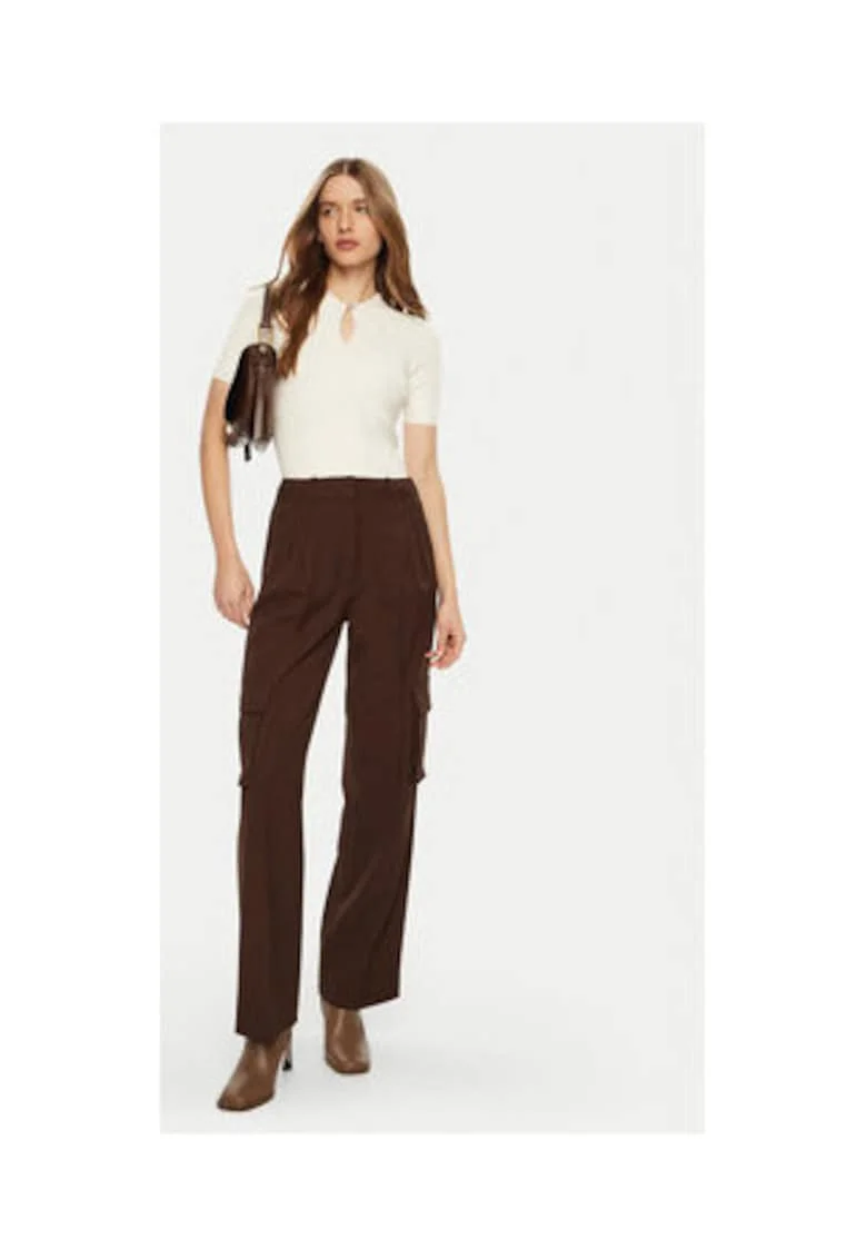 Pantaloni cargo uni,