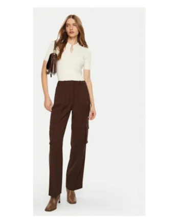 Pantaloni cargo uni,