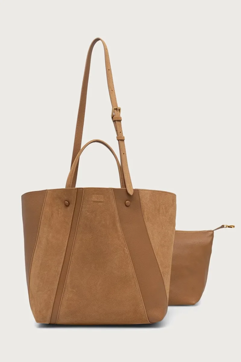 Patrizia Pepe geantă shopper pentru femei din piele